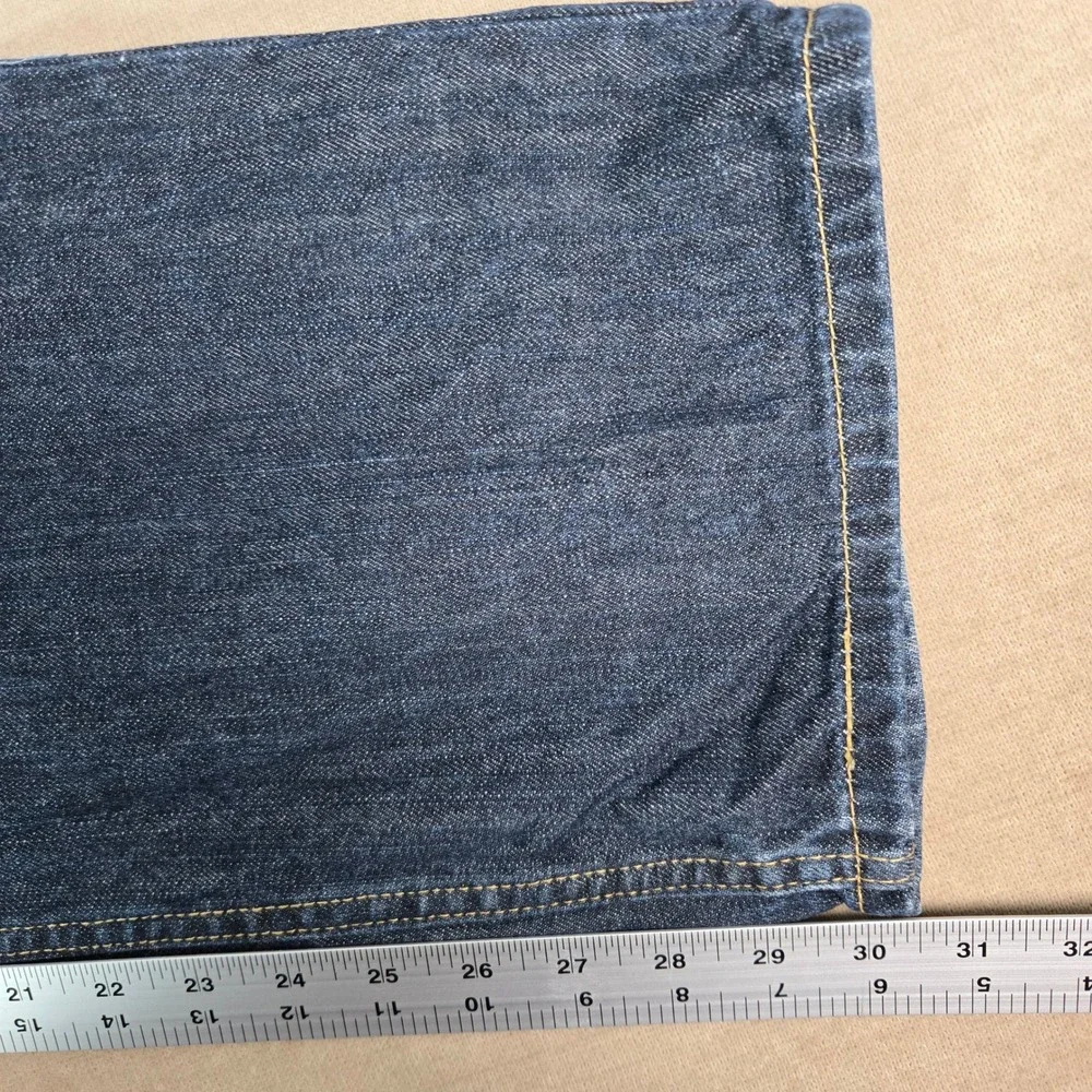 Levi's 559 Relaxed Straight Jeans Mens 44x30.5 Dark Wash Blue Denim 01559-0004